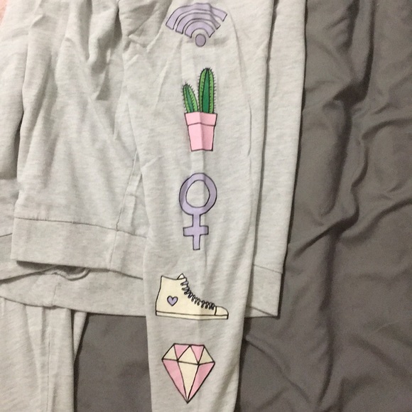 Grey “Sorry Not Sorry” Sweatshirt - Picture 2 of 3